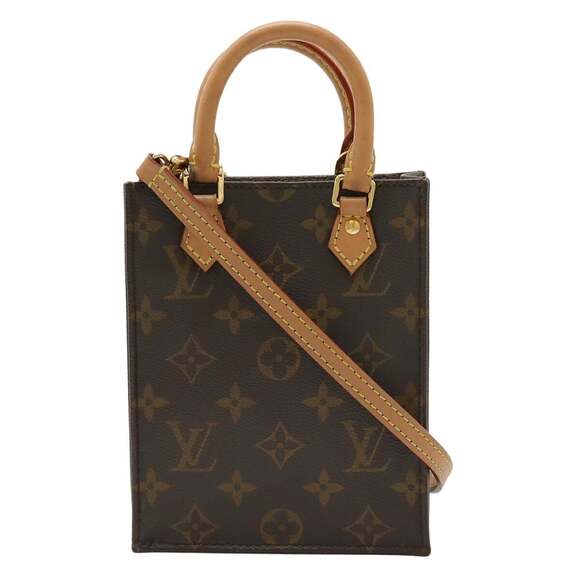 LOUIS VUITTON Authentic Brown Monogram Shoulder Bag